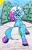 Size: 1954x3040 | Tagged: suggestive, artist:bitter sweetness, derpibooru import, unicorn, g5, my little pony: a new generation, my little pony: make your mark, abdl, adult foal, comet (g5), diaper, diaper fetish, fetish, image, my little pony: make your mark chapter 6, non-baby in diaper, png, poofy diaper, secrets of starlight, snow, traditional art, urine