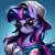 Size: 1024x1024 | Tagged: safe, ai content, derpibooru import, machine learning generated, prompter:doomguy397, twilight sparkle, g4, backwards ballcap, baseball cap, cap, clothes, cool, crossed arms, generator:dall-e 3, hat, image, jacket, jpeg, looking at you, solo, solo focus, sparkly mane, sunglasses