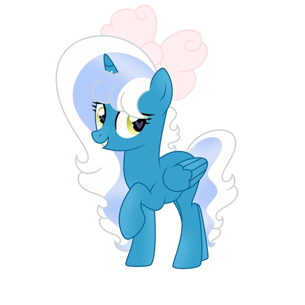 Size: 6890x6890 | Tagged: safe, artist:riofluttershy, derpibooru import, oc, oc:fleurbelle, unofficial characters only, alicorn, pony, alicorn oc, bow, female, hair bow, heart, heart eyes, horn, image, jpeg, mare, simple background, solo, white background, wingding eyes, wings, yellow eyes