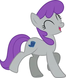 Size: 6353x7452 | Tagged: safe, artist:starryshineviolet, derpibooru import, part of a set, welly, earth pony, pony, magical mystery cure, a true true friend, absurd resolution, background pony, conga, dancing, female, g4, image, mare, png, raised hoof, simple background, solo, transparent background, vector