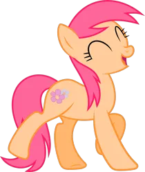 Size: 6389x7615 | Tagged: safe, artist:starryshineviolet, derpibooru import, part of a set, tropical spring, earth pony, pony, magical mystery cure, a true true friend, absurd resolution, background pony, conga, dancing, female, g4, image, mare, png, raised hoof, simple background, solo, transparent background, vector