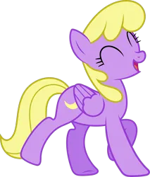 Size: 6353x7452 | Tagged: safe, artist:starryshineviolet, derpibooru import, part of a set, pegasus, pony, magical mystery cure, a true true friend, absurd resolution, background pony, conga, crescent doo, dancing, female, g4, image, mare, png, raised hoof, simple background, solo, transparent background, vector