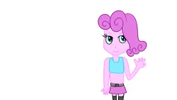 Size: 1920x1080 | Tagged: safe, artist:malychandropout, derpibooru import, princess flurry heart, equestria girls, equestria girls-ified, image, png, simple background, solo, white background