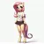 Size: 1024x1024 | Tagged: safe, ai content, derpibooru import, machine learning generated, prompter:foxlover7796, fluttershy, anthro, unguligrade anthro, blushing, clothes, female, filly fluttershy, image, jpeg, miniskirt, prompt in description, shirt, skirt, solo, younger