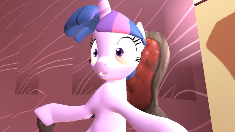 Size: 1366x768 | Tagged: safe, artist:somnofeetia8, derpibooru import, twilight sparkle, twilight sparkle (alicorn), alicorn, series:don't mess with twilight, 3d, chair, description is relevant, dialogue in the description, image, jpeg, oh, solo, story included, surprise face, surprised