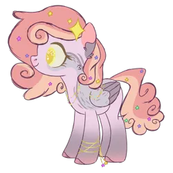 Size: 900x900 | Tagged: safe, artist:fuckomcfuck, derpibooru import, oc, oc:star dove, pegasus, pony, base used, hairclip, image, jewelry, png, simple background, solo, starry eyes, stars, transparent background, wingding eyes