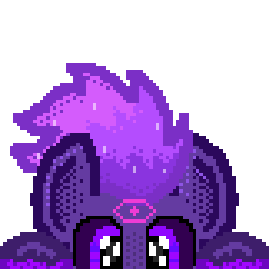 Size: 243x243 | Tagged: safe, artist:jazminakarainy, oc, oc:nocturne comet, unofficial characters only, earth pony, pony, cute, earth pony oc, ethereal mane, image, looking at you, male, ocbetes, peeking, png, simple background, solo, starry mane, transparent background, unshorn fetlocks