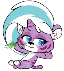 Size: 361x397 | Tagged: safe, artist:luckydog416, derpibooru import, edit, edited screencap, screencap, lightning chill, tiger, my little pony: pony life, image, png, vector