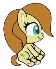 Size: 182x223 | Tagged: safe, derpibooru import, edit, edited screencap, screencap, fluttershy, earth pony, my little pony: pony life, butterscotch, female, image, png, rule 63, vector