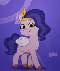 Size: 1290x1511 | Tagged: safe, derpibooru import, screencap, pipp petals, pegasus, pony, g5, my little pony: tell your tale, adorapipp, cute, image, jewelry, jpeg, photo, picture of a screen, tiara