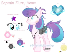 Size: 2953x2285 | Tagged: safe, artist:xxeclipselightsentryytxx, derpibooru import, princess flurry heart, alicorn, pony, amputee, artificial wings, augmented, base used, blind, female, g4, image, mare, older, older flurry heart, png, prosthetic limb, prosthetic wing, prosthetics, scar, simple background, solo, transparent background, warrior flurry heart, wings