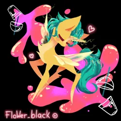 Size: 1080x1080 | Tagged: safe, artist:flower-black, derpibooru import, hitch trailblazer, g5, image, jpeg, race swap