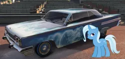 Size: 1007x476 | Tagged: safe, artist:didgereethebrony, derpibooru import, part of a set, screencap, trixie, pony, unicorn, 1000 years in photoshop, car, grand theft auto, image, png, solo