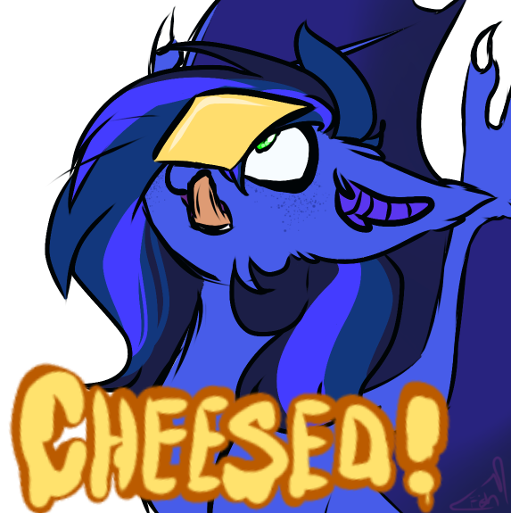 Size: 573x575 | Tagged: safe, artist:fluffyghost, derpibooru import, oc, oc:guard cobalt flash, unofficial characters only, bat pony, bat pony oc, bat wings, cheese, commission, food, image, png, tongue out, wings, ych result