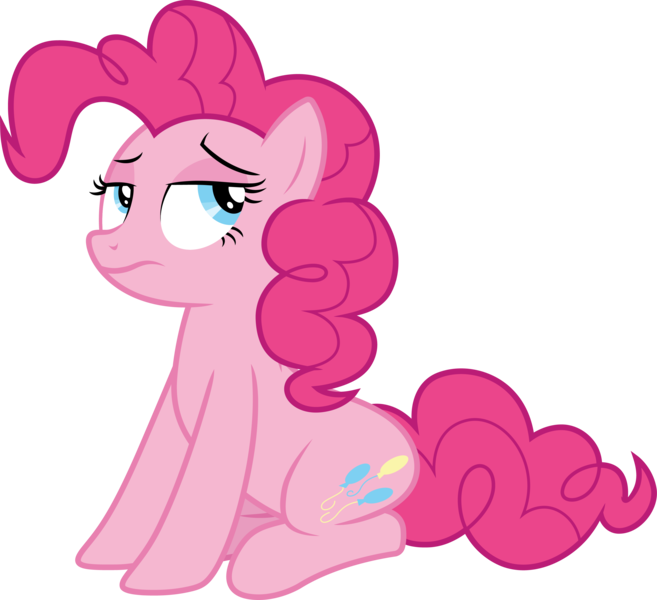 Size: 3283x3000 | Tagged: safe, artist:cloudy glow, derpibooru import, pinkie pie, a friend in deed, image, png, simple background, solo, transparent background, vector