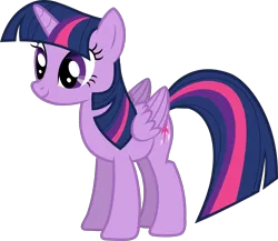 Size: 2840x2470 | Tagged: safe, derpibooru import, edit, vector edit, twilight sparkle, twilight sparkle (alicorn), alicorn, pony, castle creator, folded wings, g4, image, png, simple background, smiling, solo, transparent background, vector, wings