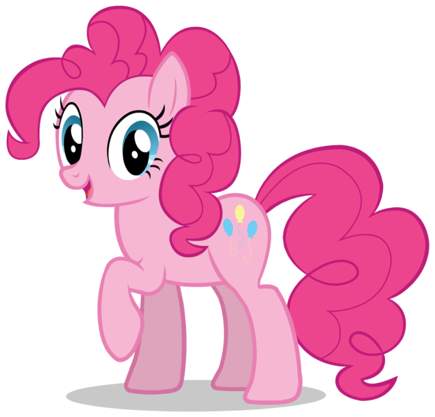 Size: 1263x1209 | Tagged: safe, artist:zslnews, derpibooru import, pinkie pie, earth pony, pony, female, g4, image, png, simple background, solo, transparent background, vector