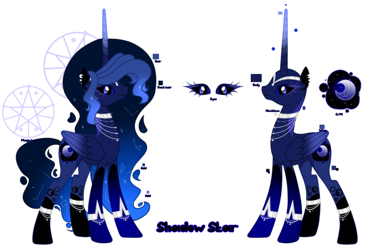 Size: 6000x3849 | Tagged: safe, artist:lighteespark, derpibooru import, oc, oc:shadow star, unofficial characters only, alicorn, pony, base used, female, g4, image, mare, offspring, parent:king sombra, parent:princess luna, parents:lumbra, png, red and black oc, reference sheet, simple background, solo, transparent background