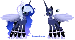 Size: 4785x2559 | Tagged: safe, artist:lighteespark, derpibooru import, princess luna, alicorn, pony, base used, female, g4, image, mare, png, reference sheet, simple background, solo, transparent background