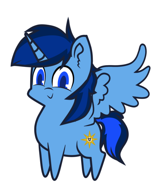 Size: 1888x2126 | Tagged: source needed, safe, artist:magpie-pony, derpibooru import, oc, oc:blue thunder, alicorn, pony, alicorn oc, horn, image, male, png, stallion, style, wings
