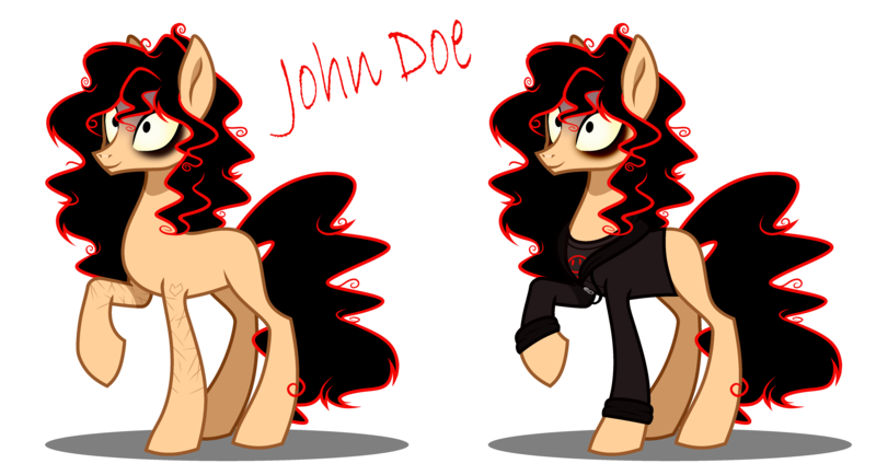 Size: 5226x2832 | Tagged: safe, artist:alinamandarina, artist:lunerymish, derpibooru import, oc, ponified, unofficial characters only, earth pony, pony, base used, image, john doe, male, png, reference sheet, simple background, stallion, transparent background