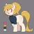 Size: 4000x4000 | Tagged: safe, artist:vital, derpibooru import, oc, unofficial characters only, earth pony, color palette, g4, gray background, image, nose piercing, nose ring, piercing, png, reference sheet, signature, simple background, solo