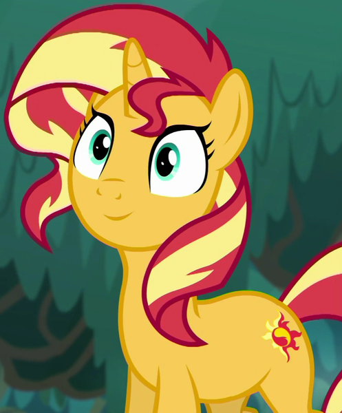 Size: 831x1003 | Tagged: safe, derpibooru import, edit, edited screencap, editor:twilyisbestpone, screencap, sunset shimmer, pony, unicorn, equestria girls, equestria girls series, spring breakdown, spoiler:eqg series (season 2), cropped, cute, female, g4, image, inverted mouth, mare, png, shimmerbetes, smiling, solo