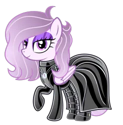Size: 7000x7100 | Tagged: source needed, safe, artist:severity-gray, oc, oc:iron glamour, unofficial characters only, pegasus, pony, bedroom eyes, boots, clothes, cutie mark, cutie mark on clothes, eyeshadow, female, folded wings, image, latex, latex boots, latex dress, latex suit, looking at you, makeup, mare, png, purple eyeshadow, raised hoof, shoes, show accurate, side view, simple background, smiling, smiling at you, solo, standing, thigh boots, transparent background, wings