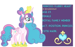 Size: 1024x643 | Tagged: safe, artist:mlpcadencecrazy, derpibooru import, princess flurry heart, alicorn, pony, base used, concave belly, crown, female, hoof shoes, image, jewelry, mare, older, older flurry heart, peytral, png, princess shoes, regalia, simple background, slender, solo, thin, white background