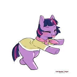 Size: 1200x1200 | Tagged: safe, artist:cold-blooded-twilight, derpibooru import, twilight sparkle, pony, sweet and elite, bipedal, clothes, dancing, do the sparkle, dress, eyes closed, female, filly, foal, g4, image, png, tongue out, underhoof
