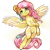 Size: 1000x1000 | Tagged: safe, artist:krista-21, derpibooru import, fluttershy, crystal pony, pegasus, pony, :3, collaboration, collaboration:bestiary of fluttershy, female, flying, image, mare, png, simple background, solo, spread wings, transparent background, wings