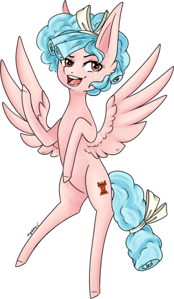 Size: 961x1648 | Tagged: safe, artist:nyanri, derpibooru import, cozy glow, pegasus, g4, commission, commissioner:reversalmushroom, image, png, simple background, solo, transparent background