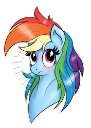 Size: 1451x2051 | Tagged: safe, artist:eels, derpibooru import, rainbow dash, pegasus, pony, g4, female, image, mare, png, simple background, solo, transparent background