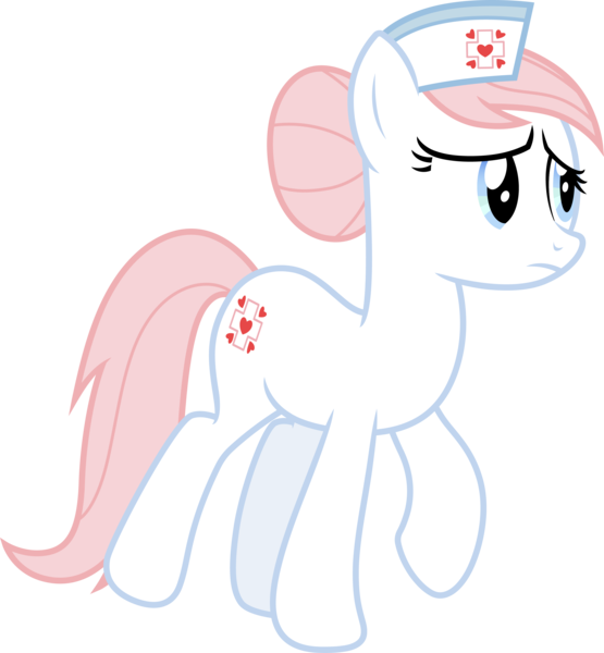 Size: 3000x3242 | Tagged: safe, artist:cloudy glow, derpibooru import, nurse redheart, earth pony, g4, female, image, nurse, png, vector