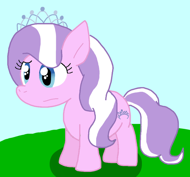 Size: 849x794 | Tagged: safe, artist:cmara, derpibooru import, diamond tiara, earth pony, g4, female, image, jewelry, png, solo, tiara