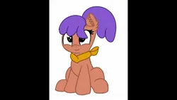 Size: 1280x720 | Tagged: safe, artist:zuzia unicorn, derpibooru import, ponified, earth pony, pony, g4, bandana, base used, brawl stars, crossover, cute, female, image, jpeg, mare, shelly (brawl stars), shelly shotgun, shelly shotgun (brawl stars), solo, supercell, youtube thumbnail