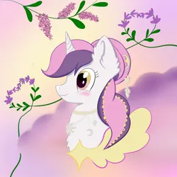 Size: 1280x1280 | Tagged: artist needed, safe, derpibooru import, oc, oc:sweetieck dreams, unofficial characters only, pony, unicorn, g4, cute, female, filly, foal, horn, image, indoors, jpeg, mare, not sweetie belle, ocbetes, solo, unicorn horn