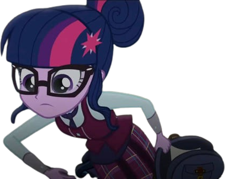 Size: 3162x2520 | Tagged: safe, derpibooru import, edit, edited screencap, editor:mrtoonlover83, screencap, sci-twi, twilight sparkle, human, equestria girls, g4, background removed, clothes, crystal prep academy uniform, female, glasses, image, necktie, not a vector, png, school tie, school uniform, schoolgirl, uniform