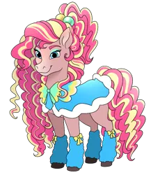 Size: 741x854 | Tagged: safe, artist:byefella, derpibooru import, pinkie pie, horse, female, image, png, simple background, solo, style emulation, transparent background, wild manes, wild manesified