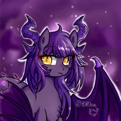 Size: 4096x4096 | Tagged: safe, artist:dw_atias, derpibooru import, oc, oc:nightscale, unofficial characters only, dracony, dragon, hybrid, pony, female, horns, image, png, solo, solo female