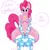 Size: 1200x1200 | Tagged: suggestive, artist:pisscakee, derpibooru import, pinkie pie, anthro, g4, bbw, bell, bell collar, belly, belly button, bikini, breasts, chubby, cleavage, clothes, collar, cowbell, cowprint, dialogue, fat, female, image, looking at you, panties, pincow pie, png, pudgy pie, simple background, sitting, smiling, smiling at you, socks, solo, solo female, speech bubble, swimsuit, text, thigh highs, thong, underwear, white background, wide hips