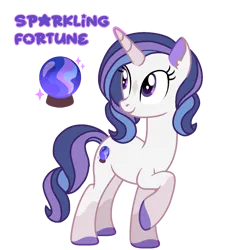 Size: 1280x1280 | Tagged: safe, derpibooru import, oc, oc:sparkling fortune, unofficial characters only, unicorn, horn, image, markings, offspring, parent:king sombra, parent:mirror sombra, parent:princess celestia, parent:sombra, parents:celestibra, pink magic, png, simple background, solo, transparent background