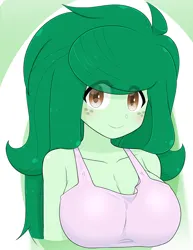 Size: 1718x2224 | Tagged: safe, alternate version, artist:batipin, derpibooru import, wallflower blush, human, equestria girls, g4, breasts, busty wallflower blush, image, looking at you, png