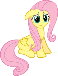 Size: 2800x3641 | Tagged: safe, artist:ryanthebrony, derpibooru import, fluttershy, pegasus, pony, g4, lesson zero, female, image, mare, png, simple background, solo, transparent background, vector