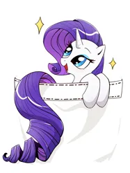 Size: 1239x1654 | Tagged: safe, artist:yukandasama, derpibooru import, rarity, pony, unicorn, g4, cute, female, horn, image, jpeg, mare, pocket, pocket pony, raribetes, solo, tiny, tiny ponies