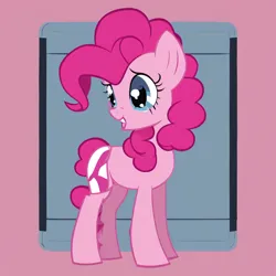 Size: 1024x1024 | Tagged: safe, ai content, derpibooru import, editor:earwaxkid, machine learning generated, prompter:earwaxkid, pinkie pie, g4, female, image, jpeg, solo, wrong cutie mark