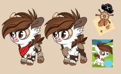 Size: 1280x783 | Tagged: safe, artist:malinraf1615, derpibooru import, pipsqueak, pony, alternate design, image, png, solo, twitterina design