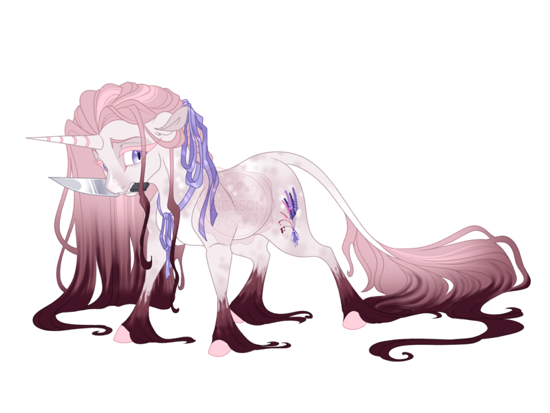 Size: 4800x3600 | Tagged: safe, artist:gigason, derpibooru import, oc, oc:blood stain, pony, unicorn, absurd resolution, female, horn, image, knife, mare, mouth hold, png, simple background, solo, transparent background