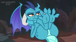 Size: 8000x4500 | Tagged: suggestive, artist:metalhead97, ponerpics import, princess ember, dragon, feet, female, fetish, foot fetish, foot focus, image, png, toes