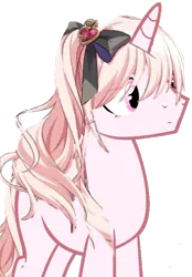 Size: 600x864 | Tagged: safe, artist:milochanz!, derpibooru import, unicorn, akiyama mizuki, base used, female, horn, image, png, project sekai, shitposting, trans female, transgender